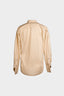 OVAL-FLATTENED SIDE FORMAL SHIRT IN COTTON POPLIN