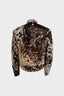 SLIM-FIT JACKET IN CALF HAIR