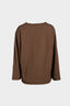 DUAL-HEM MOCK NECK IN PIMA COTTON