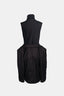 TAILORED-AT-THE-WAIST TURTLENECK TOP IN WORSTED WOOL