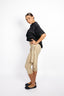 CAPRI-TWIST JERSEY PANTS IN COTTON