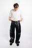 FIVE-POCKET TROUSERS IN CALFSKIN