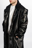 MAXI FLOOR-GRAZING COAT IN CALF HAIR