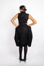 TAILORED-AT-THE-WAIST TURTLENECK TOP IN WORSTED WOOL