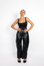 FIVE-POCKET TROUSERS IN CALFSKIN