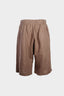WIDE-LEG SHORTS IN LINEN