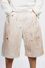OVERSIZED DROPPED-CROTCH SHORTS IN SELVEDGE DENIM