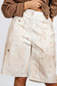 OVERSIZED DROPPED-CROTCH SHORTS IN SELVEDGE DENIM