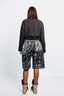 OVERSIZED DROPPED-CROTCH SHORTS IN SELVEDGE DENIM