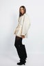 OVERSIZED ROUNDED SHOULDERS BLAZER IN NYLON