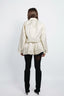 OVERSIZED ROUNDED SHOULDERS BLAZER IN NYLON