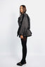 OVERSIZED ROUNDED SHOULDERS BLAZER IN NYLON
