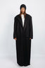 MAXI FLOOR-GRAZING COAT IN MELTON WOOL