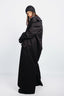 MAXI FLOOR-GRAZING COAT IN MELTON WOOL