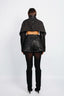 ASYMMETRIC SKORT IN SELVEDGE DENIM