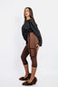 CAPRI-TWIST JERSEY PANTS IN COTTON