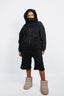 PANELLED ZIP HOODIE IN PIMA COTTON