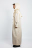MODULAR LONG TRENCH WITH DETACHABLE HOOD IN NYLON