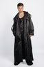 MODULAR LONG TRENCH WITH DETACHABLE HOOD IN NYLON