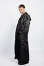 MODULAR LONG TRENCH WITH DETACHABLE HOOD IN NYLON