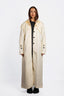 MODULAR LONG TRENCH WITH DETACHABLE HOOD IN NYLON