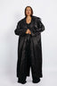 MODULAR LONG TRENCH WITH DETACHABLE HOOD IN NYLON