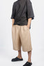 WIDE-LEG SHORTS IN LINEN