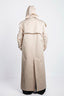 MODULAR LONG TRENCH WITH DETACHABLE HOOD IN COTTON