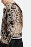SLIM-FIT JACKET IN CALF HAIR