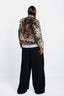 SLIM-FIT JACKET IN CALF HAIR