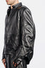 OVERSIZED COCOON-SHAPED JACKET IN CALFSKIN